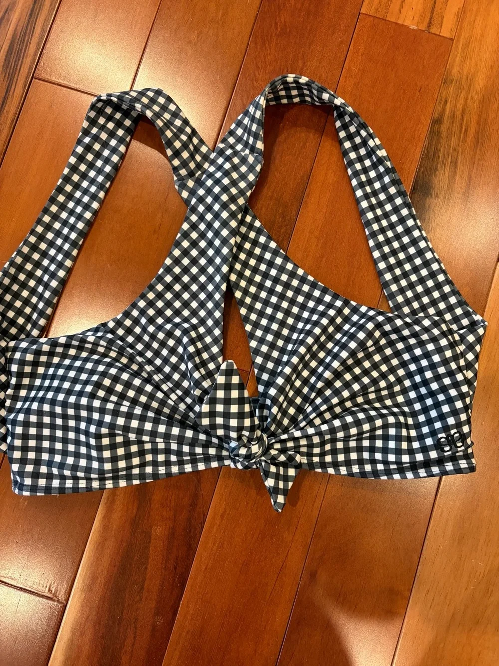 Albion Black and White Gingham top - Picture 2 of 5